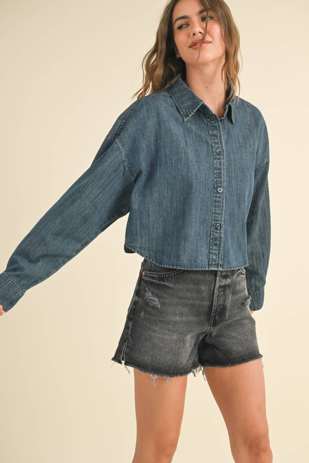 The Bella Denim Shirt