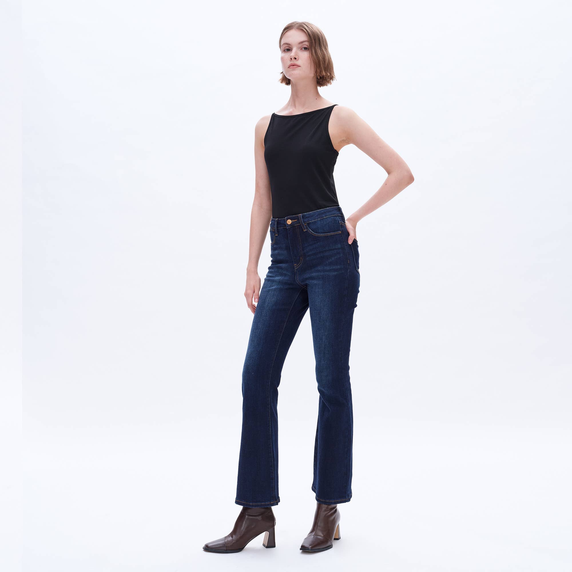 The Kylie High Rise Flare Jean