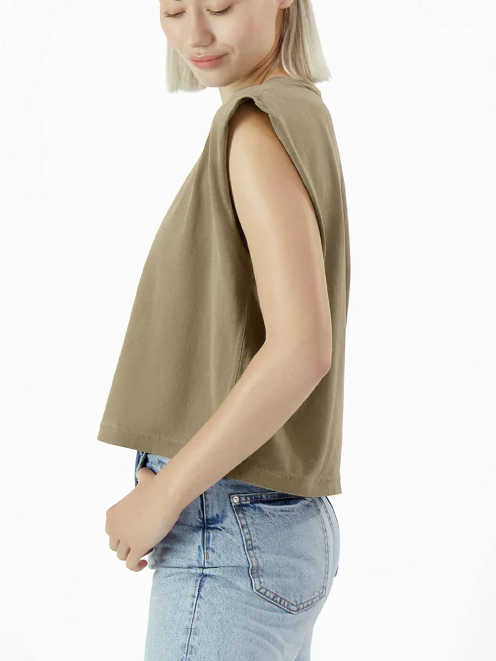 Shadow Flowers Muscle Tee