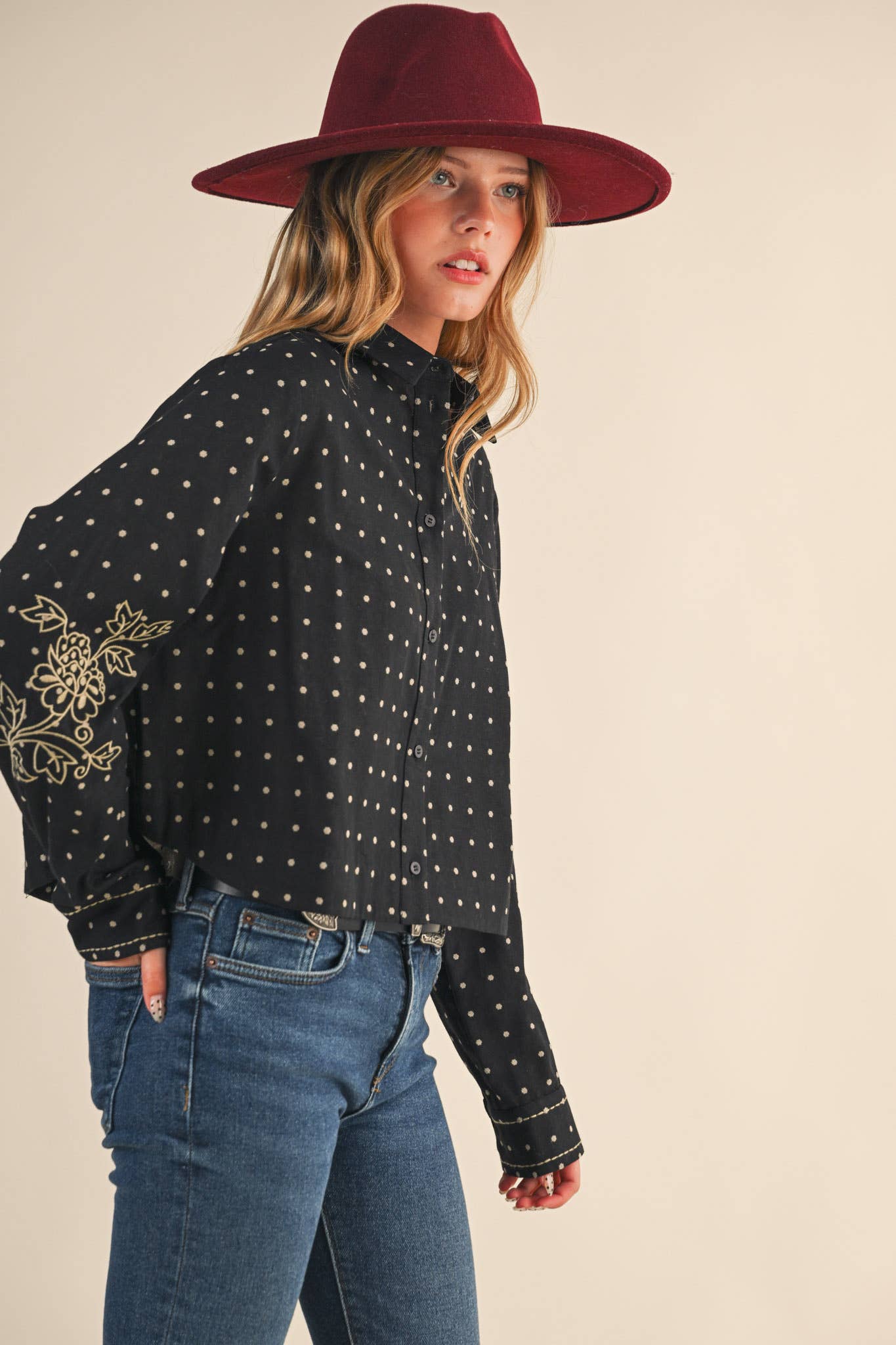 The Prya Embroidered Shirt