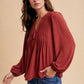 The Lily Pintuck Blouse