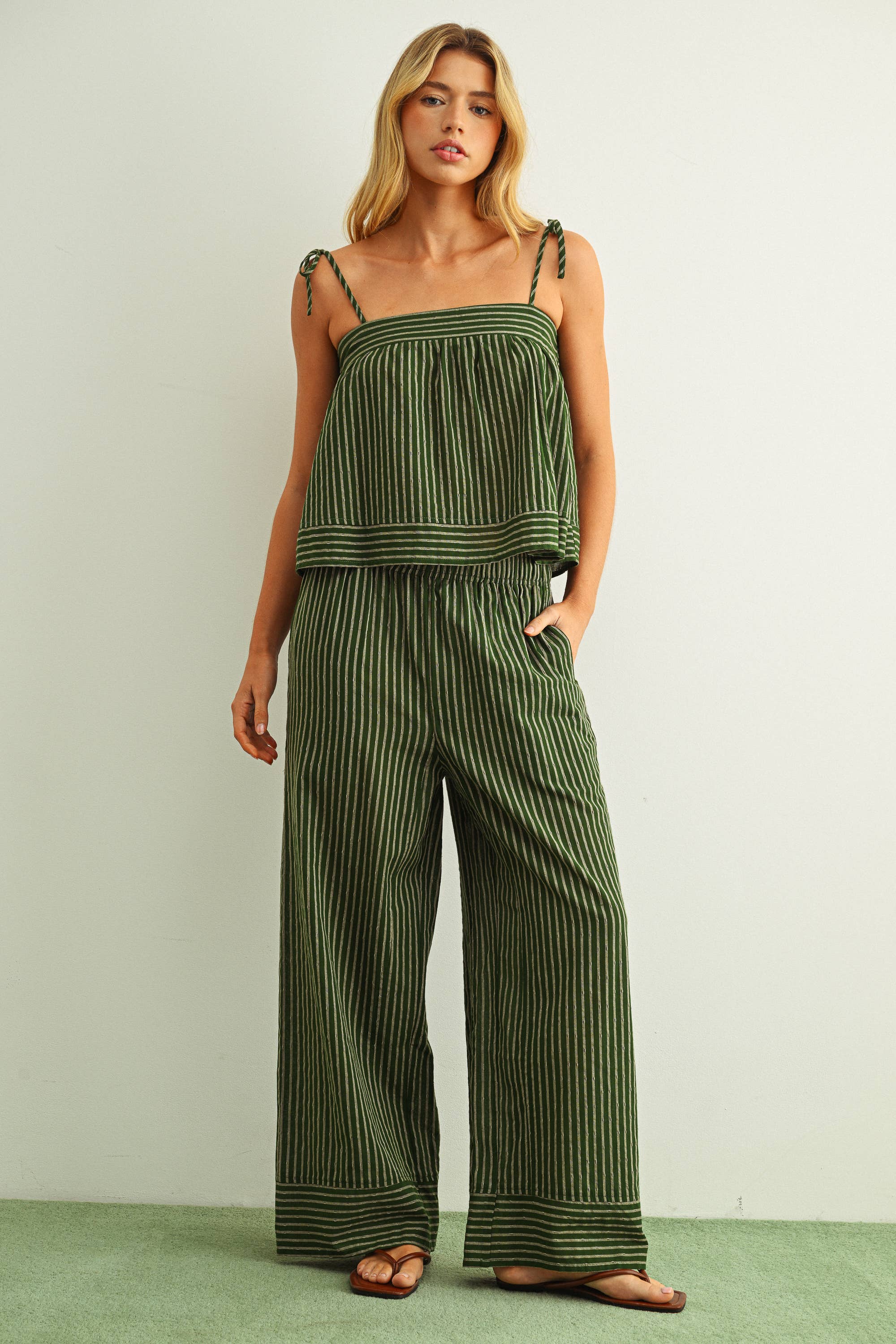 The Niki Striped Pant