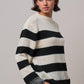 The Lexie Rugby Striped Chunky Sweater