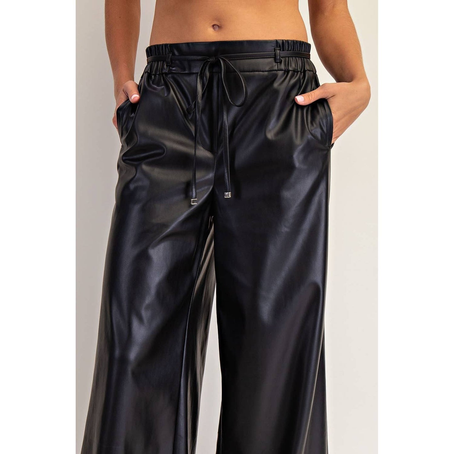 The Nicole Faux Leather Pant