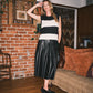 The Anna Vegan Leather Skirt