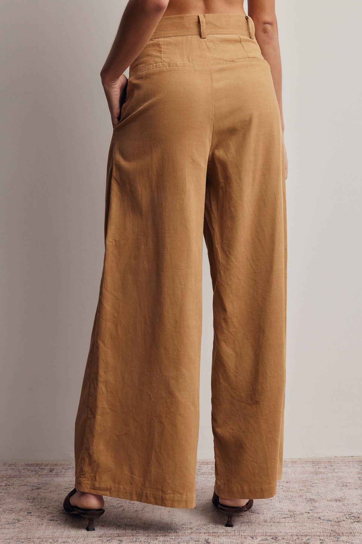 The Maggie Wide Leg Corduroy Pant