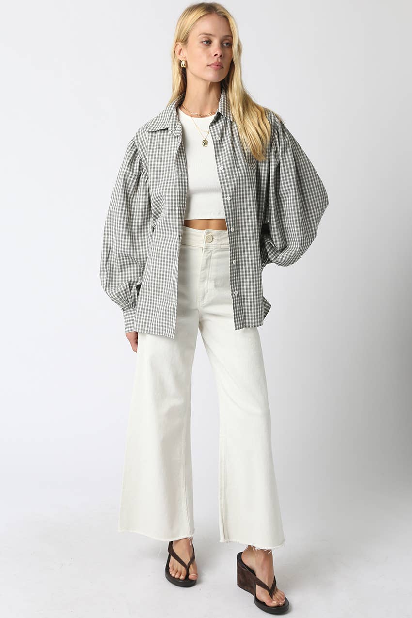 The Selena Gingham Shirt