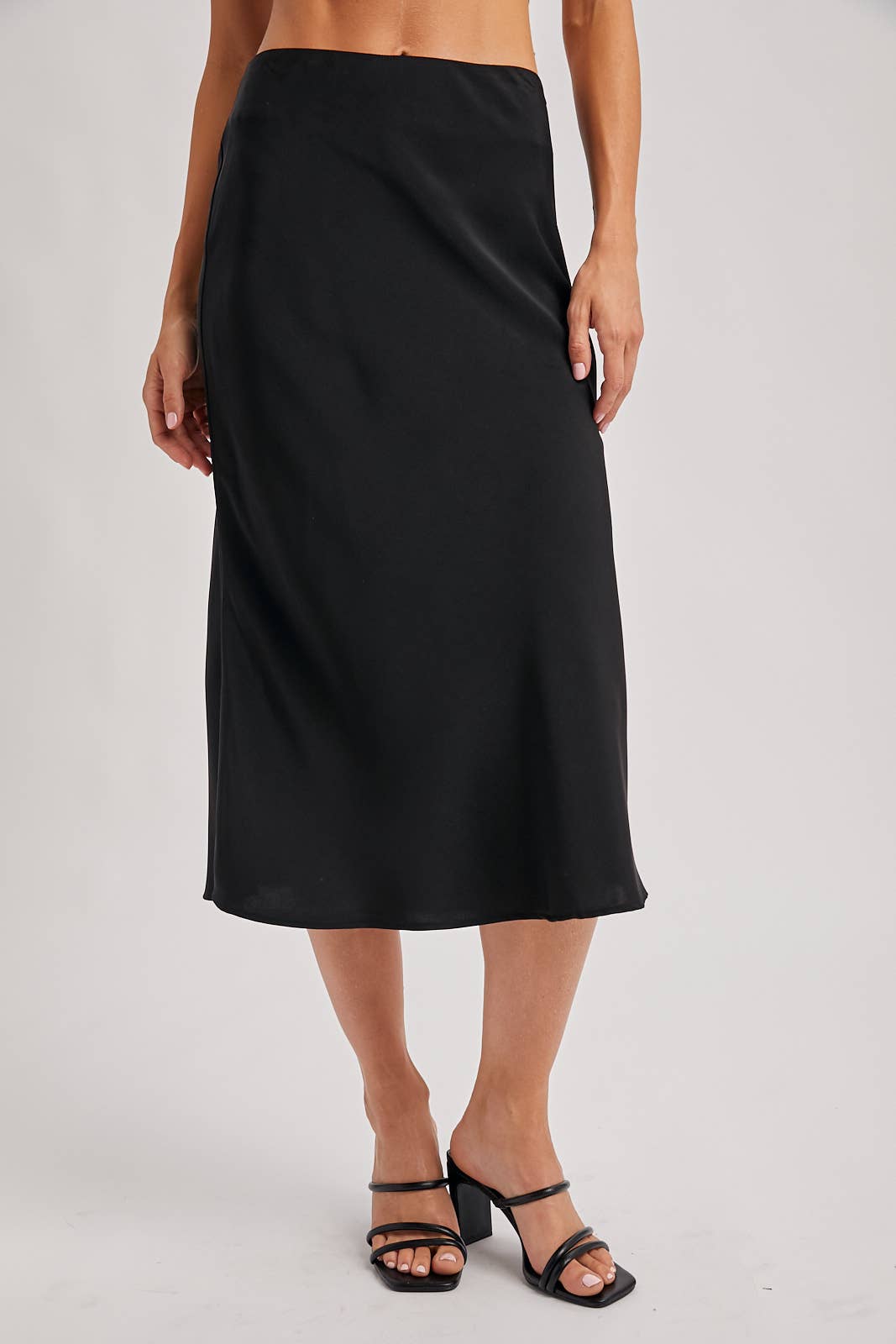 The Essential Satin Skirt