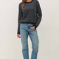 The Joey Striped Waffle Knit Sweater
