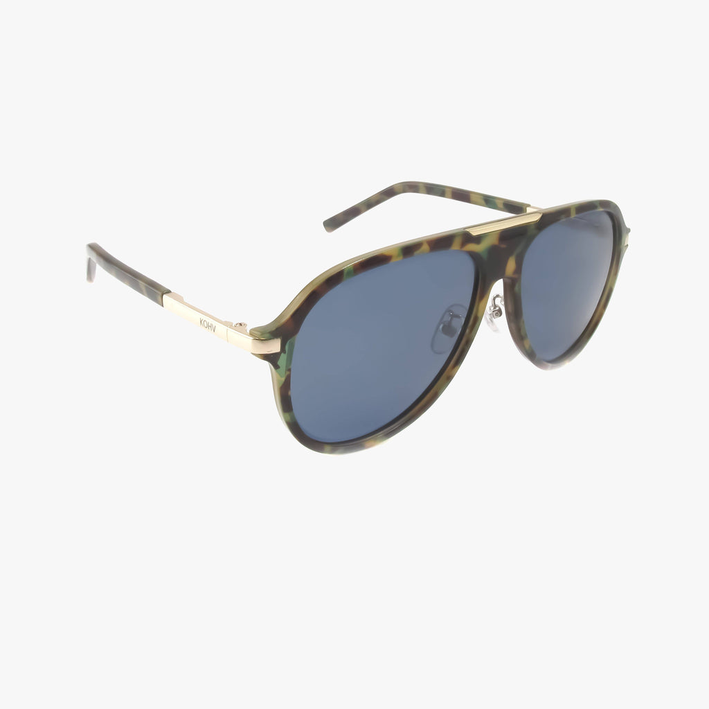 Aura Green Tortoise Sunglasses