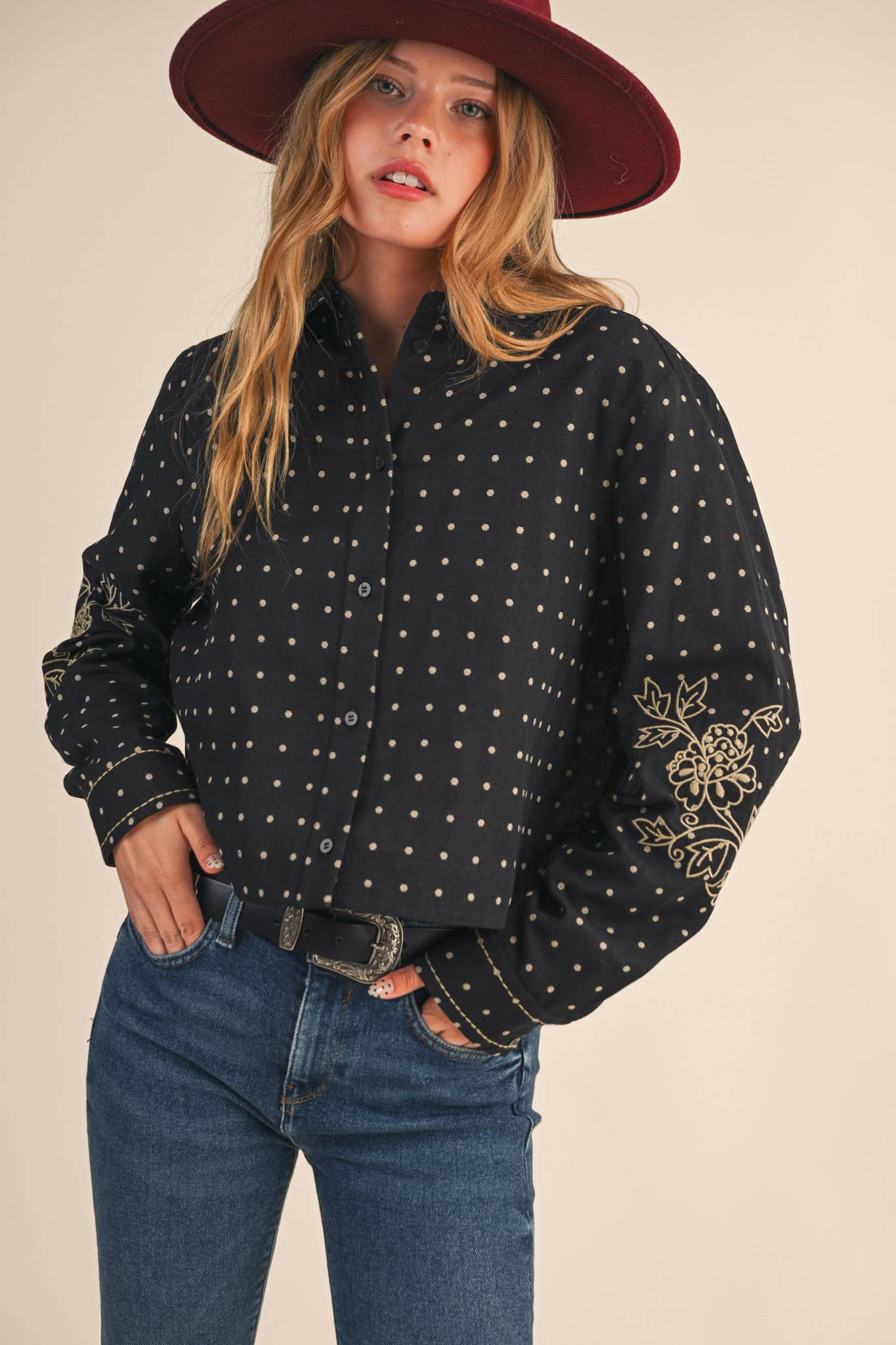 The Prya Embroidered Shirt