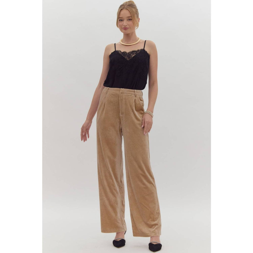The Jenn Velvet Pant