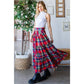 The Claire Mineral Washed Maxi Skirt