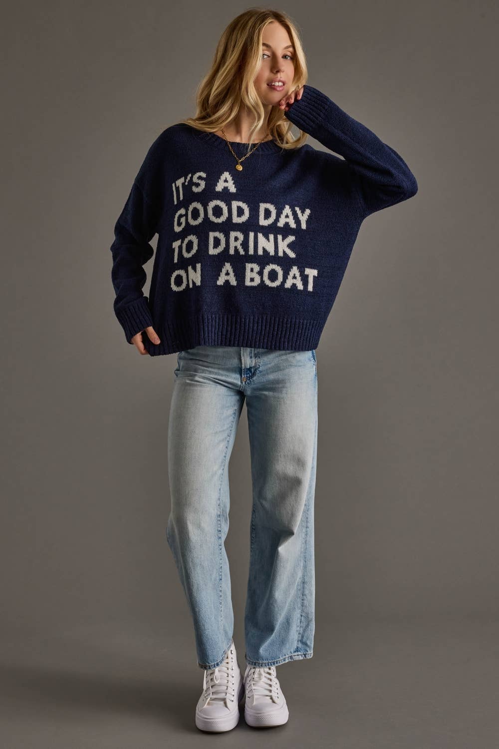 Drink On A Boat Sweater