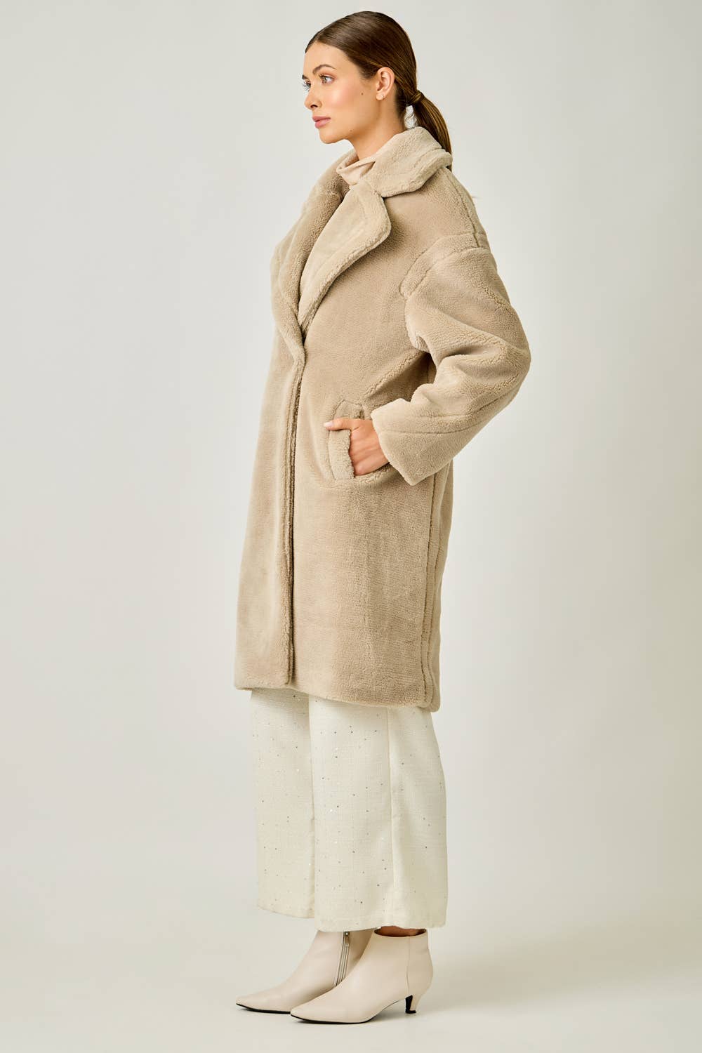 The Harper Faux Fur Coat