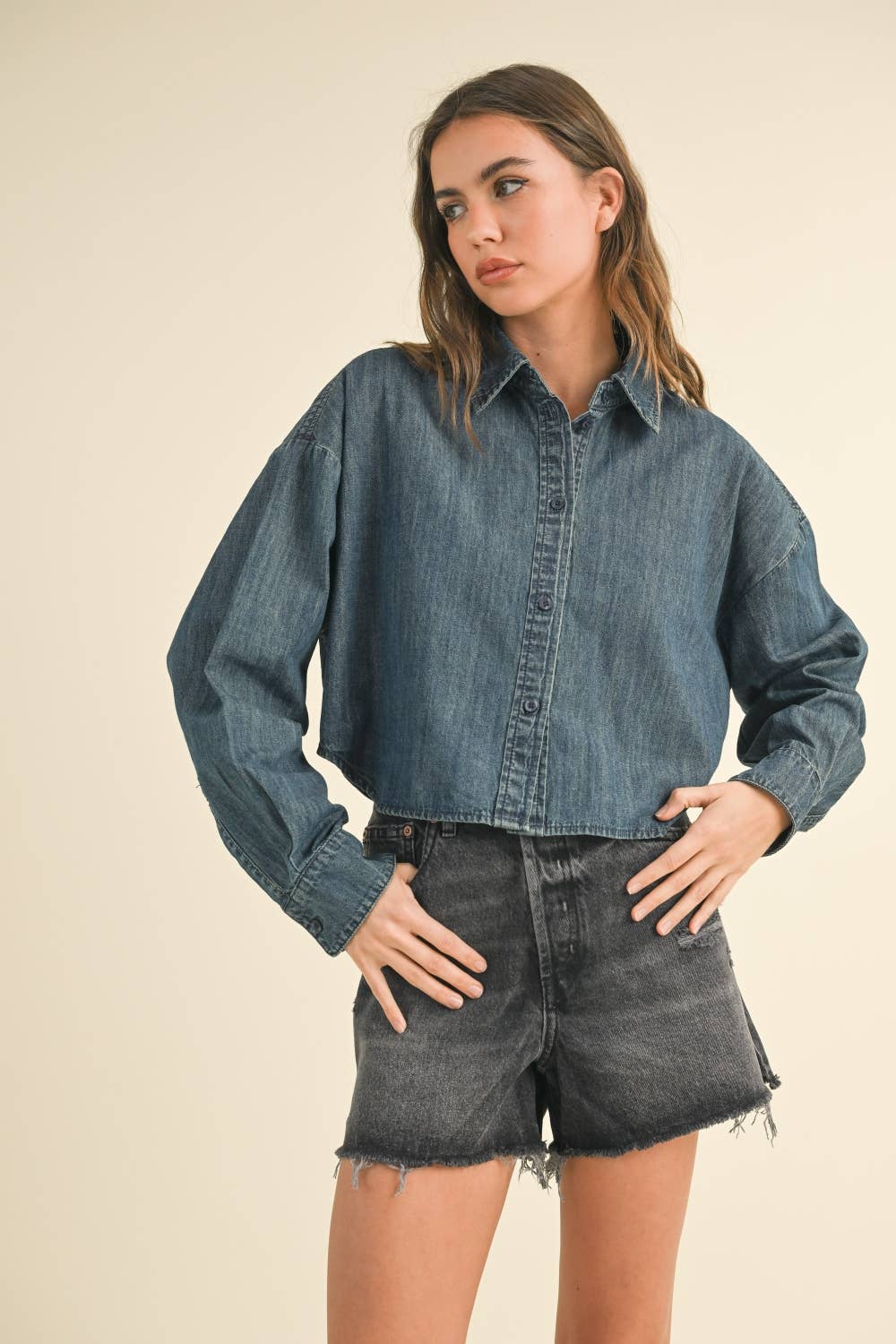 The Bella Denim Shirt