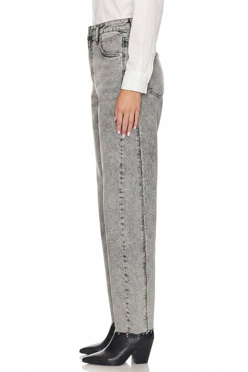 The Crew Gray Barrel Jean
