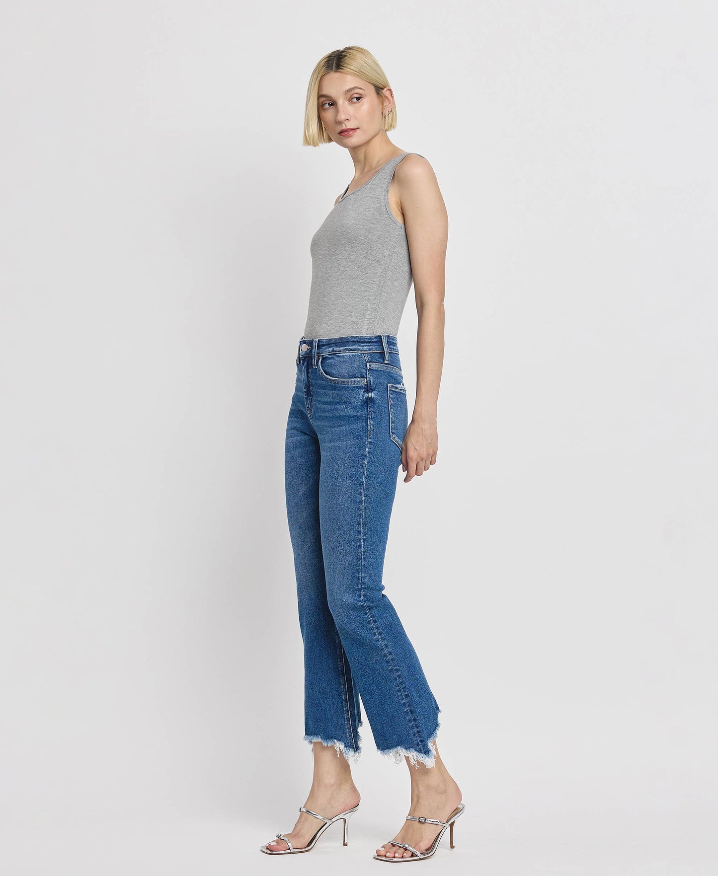 The Jenna High Rise Kick Flare Jean