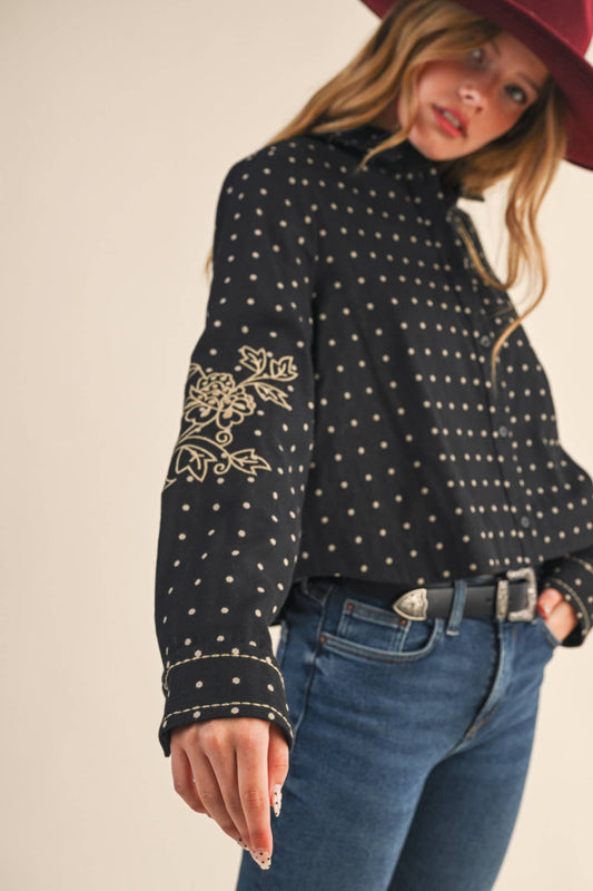 The Prya Embroidered Shirt