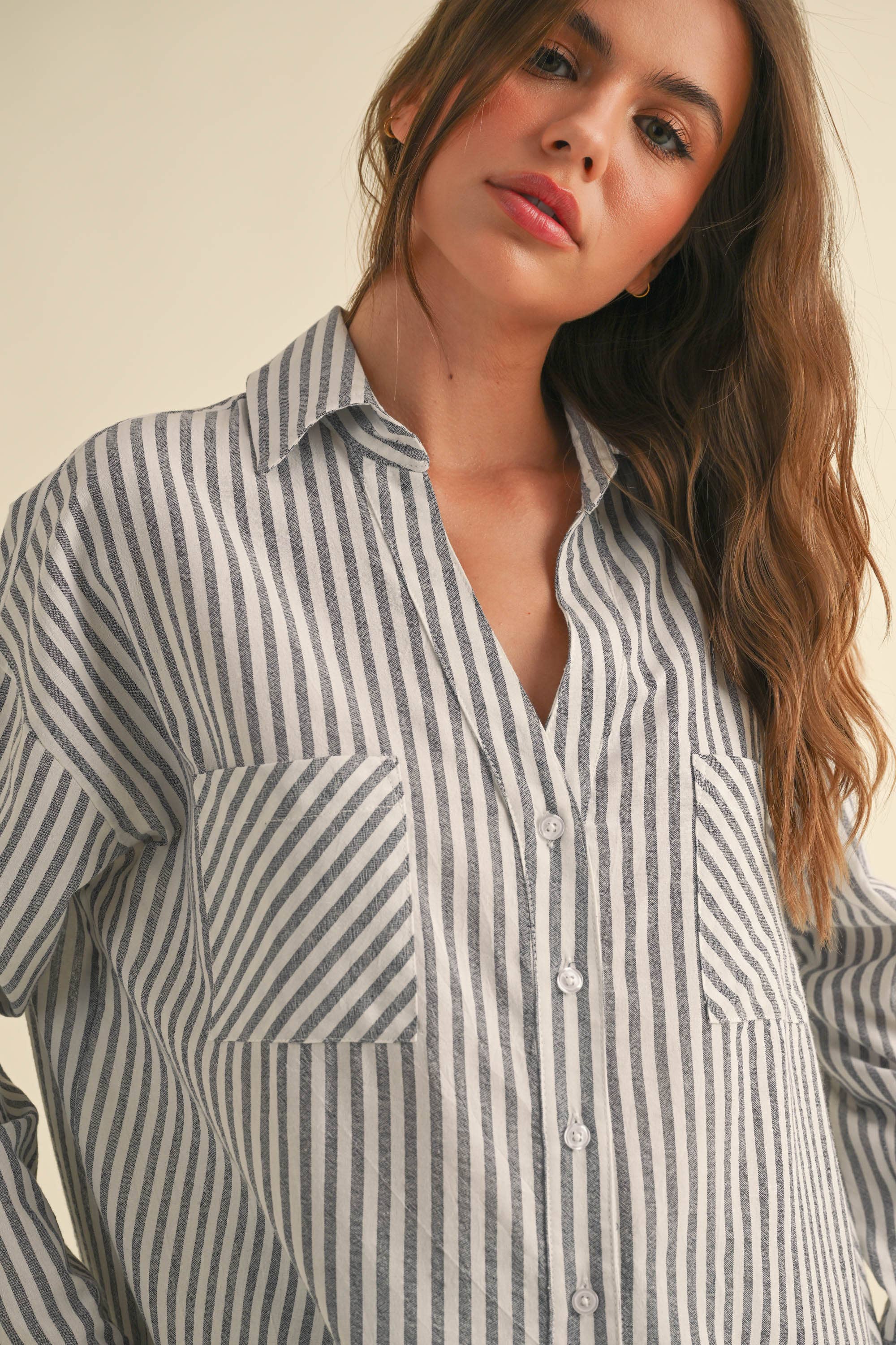 The Mila Button Down