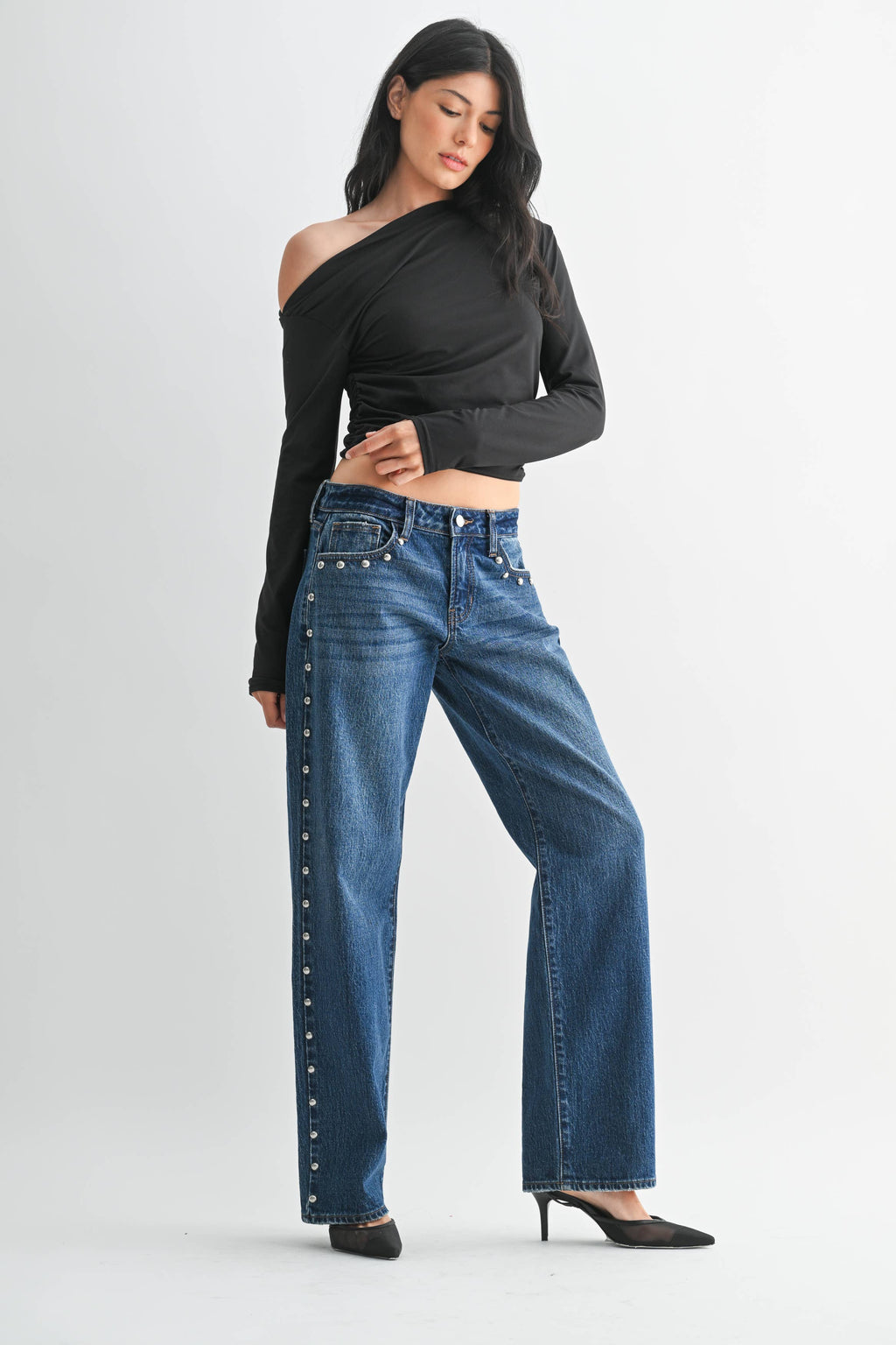 The Blake Studded Jean