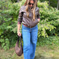 The Jenna Leather Bomber