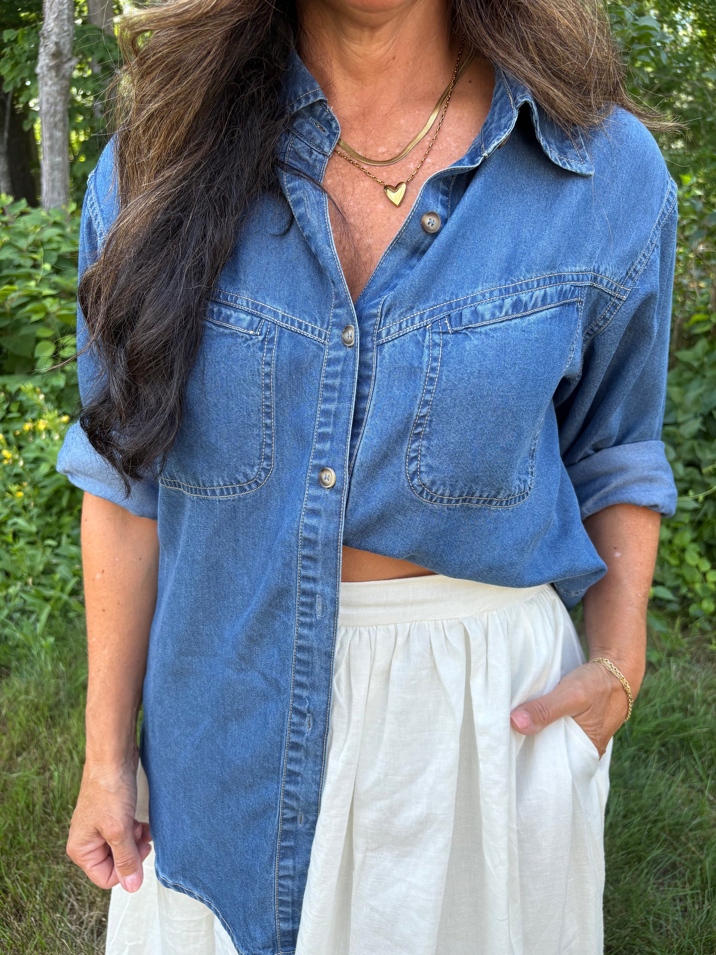 The Morgan Denim Shirt