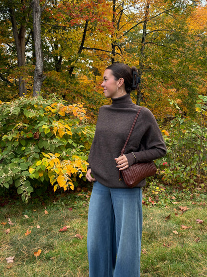The Becca Turtle Neck Dolman Sweater