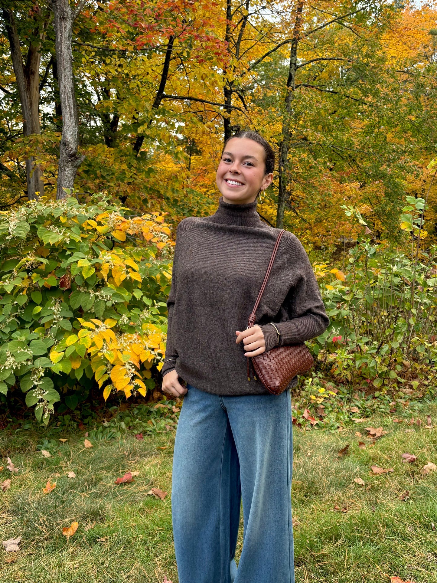 The Becca Turtle Neck Dolman Sweater