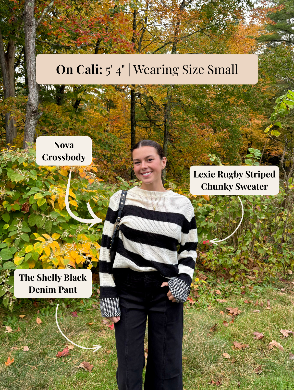 The Lexie Rugby Striped Chunky Sweater