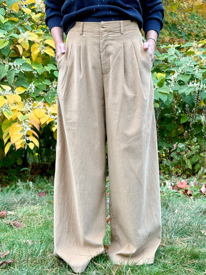 The Maggie Wide Leg Corduroy Pant