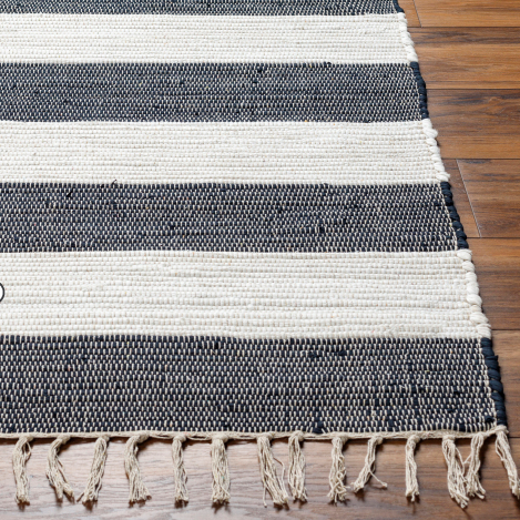 Striped Cotton Rug 2 Colors