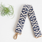Navy & Cream Geo Print Strap