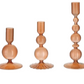 Colorful Glass Candle Holder