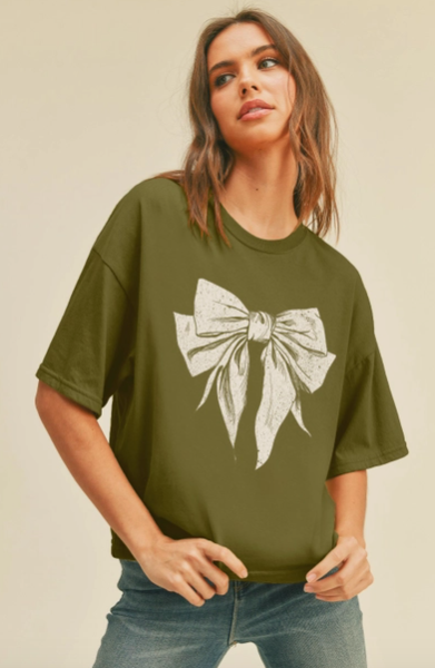 Vintage Bow Graphic Tee