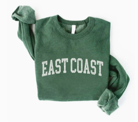 East Coast Graphic Sweatshirt