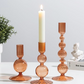 Colorful Glass Candle Holder
