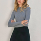 The Thea Mock Neck Sweater