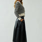 The Anna Vegan Leather Skirt