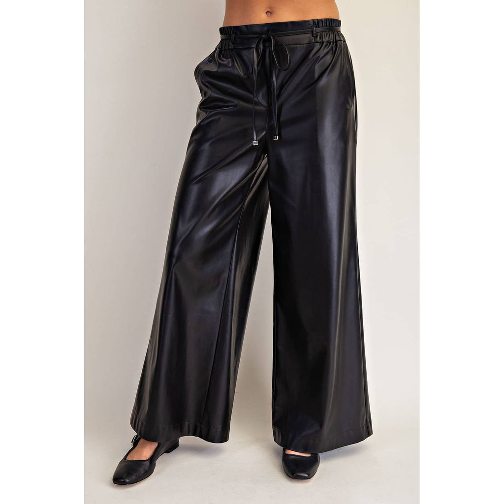 The Nicole Faux Leather Pant