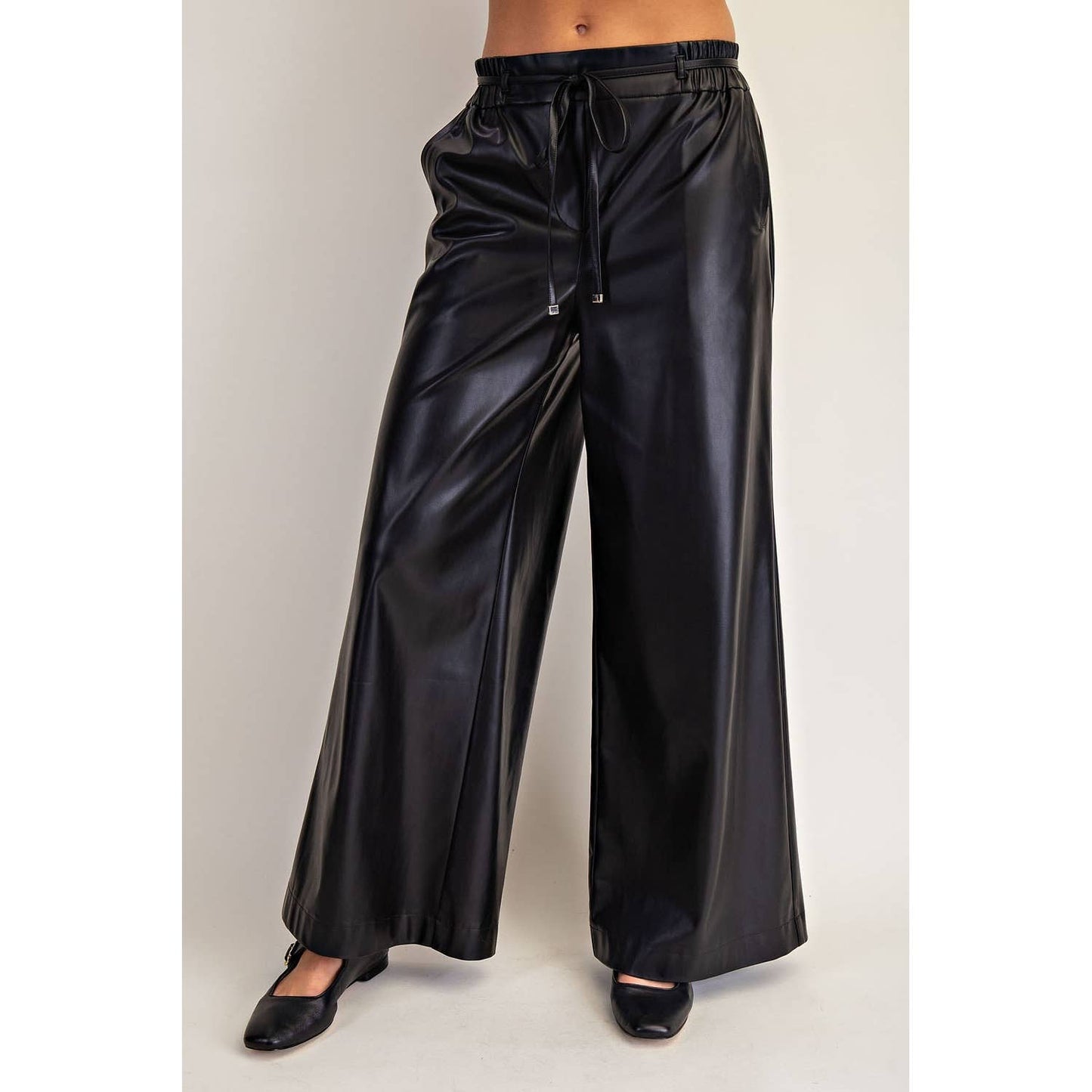 The Nicole Faux Leather Pant
