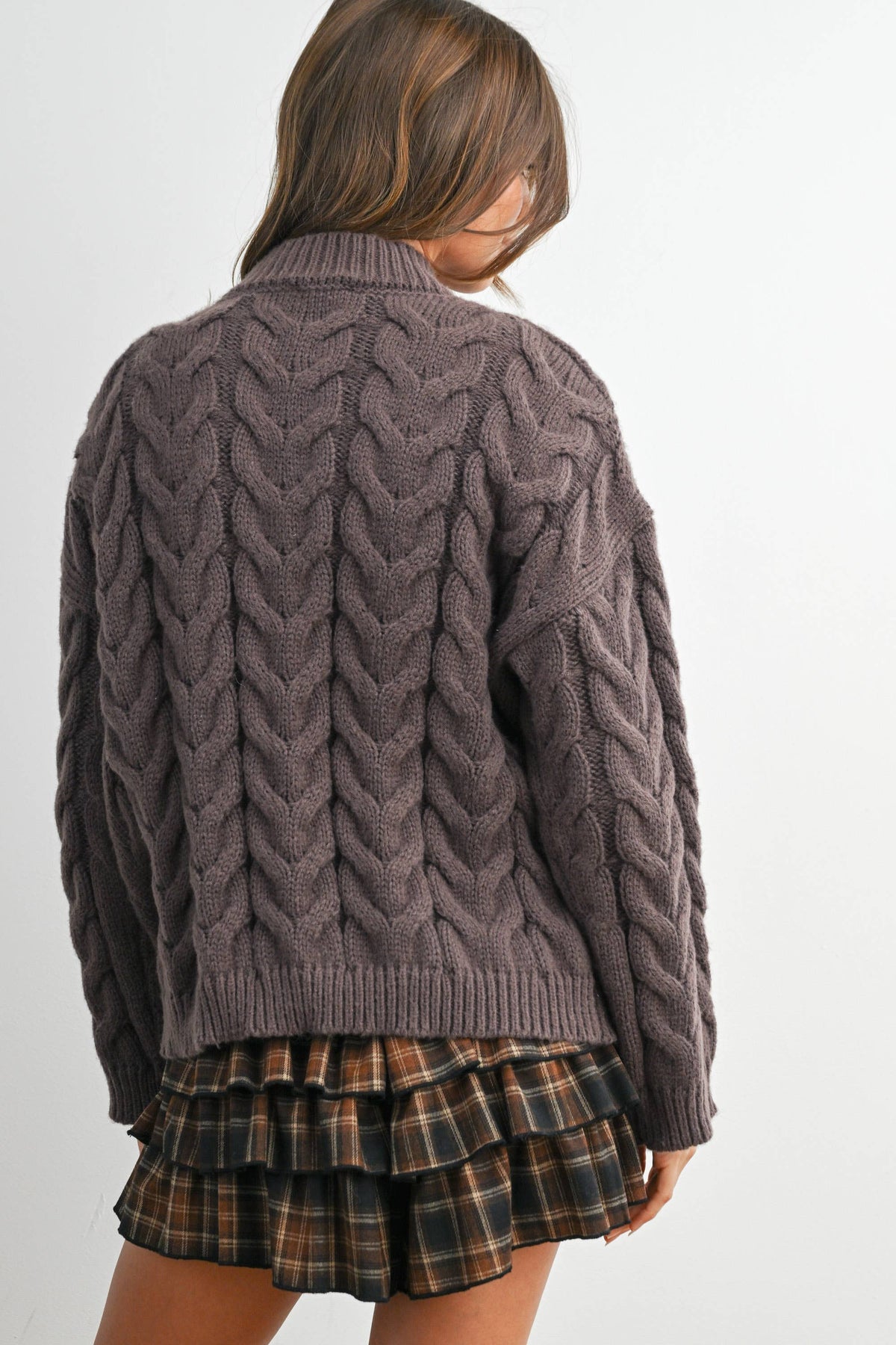 The Emma Cable Knit Sweater