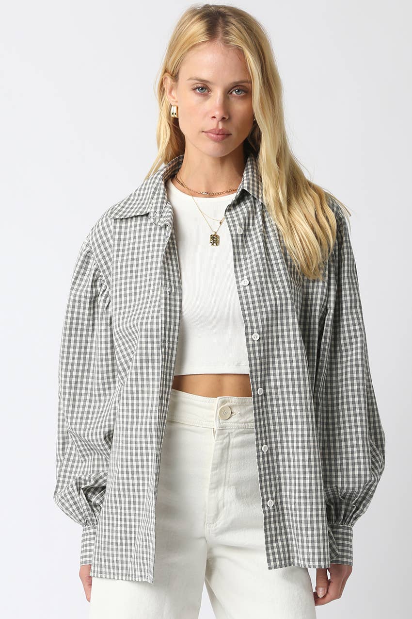 The Selena Gingham Shirt