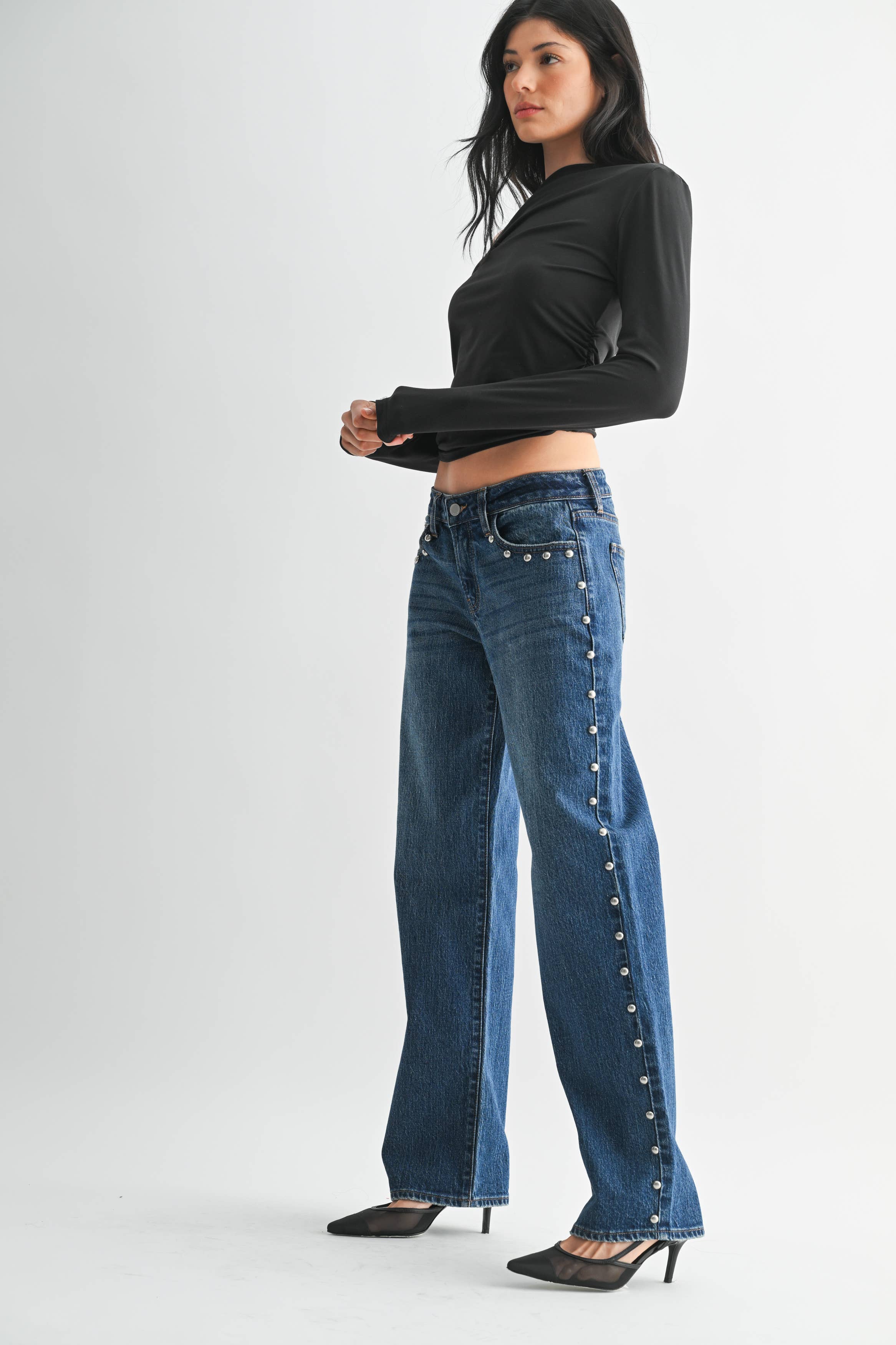The Blake Studded Jean