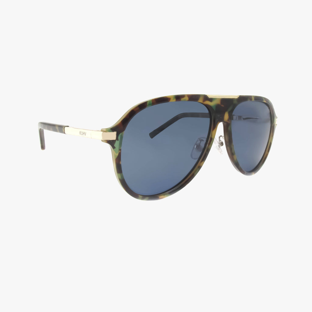 Aura Green Tortoise Sunglasses