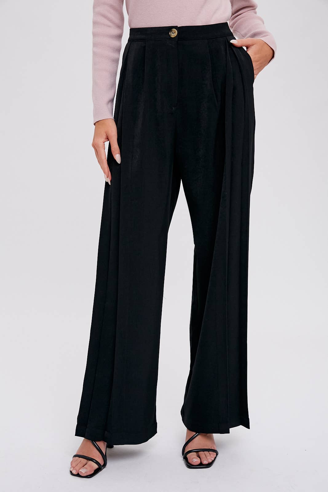 The Colette Wide Leg Trouser