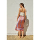 Breathe Deeper A Line Midi Skirt