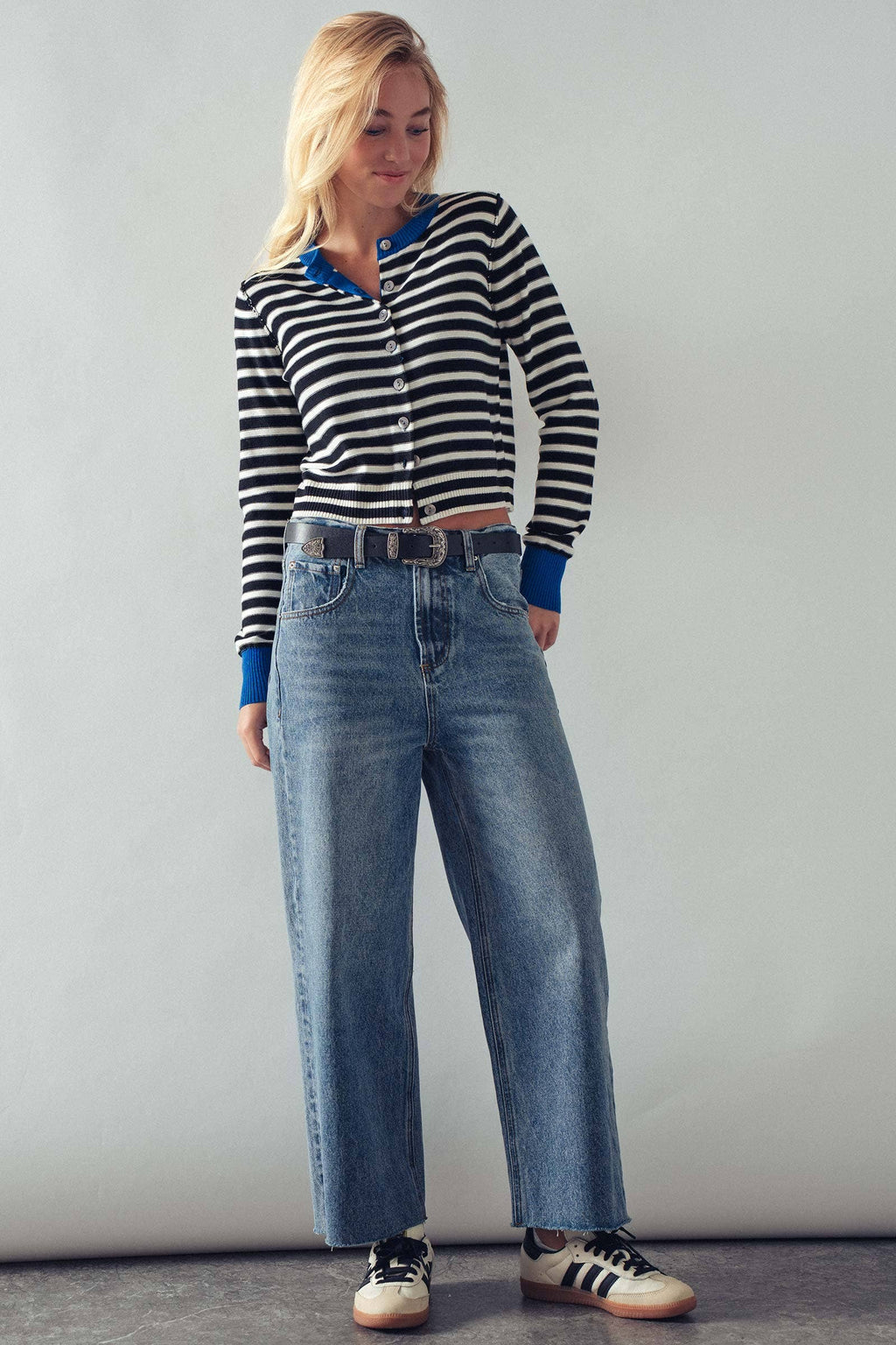 The Kiera Striped Cardigan