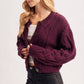 The Dylan Cable Knit Cardigan Sweater