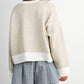 The Carter Contrast Trim Sweater